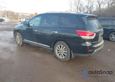 2014 Nissan Pathfinder Sl z USA, uszkodzony, nr VIN 5N1AR2MM3EC689777